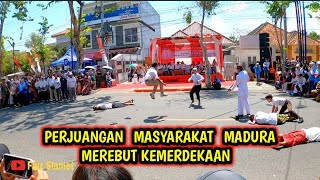 LUAR BIASA...! PENAMPILAN KARNAVAL HUT RI KE - 80 TINGKAT SMA PAMEKASAN || TEATER KEMERDEKAAN 