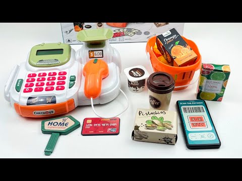 12 Minutes Unboxing with Satisfying ASMR Home Supermarket Cash Register | Review Toys