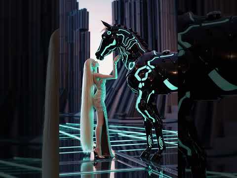 Futuristic Harmony with AI