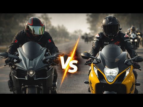 H2 VS HAYABUSA | ZS MOTOVLOGS |