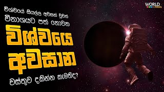 විශ්වයේ අවසානයට ඉතුරු වෙන වස්තුව! | Tha Last Star In The Universe!