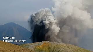 Anak Krakatau Eruption July 2023
