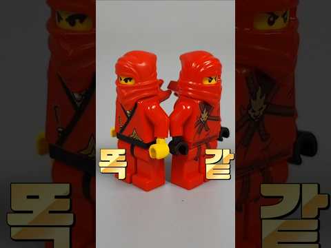 아무도 모르게 바뀐 레고 복면?