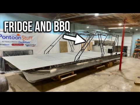 Building My Dream Yacht From Scratch Pt 15 - BBQ AND FRIDGE!!