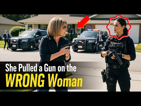HOA Karen Pointed a Gun at My Wife — Not Knowing She’s the President’s Secret Service Commander!