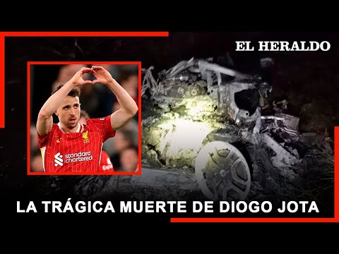 Video: así fue el accidente en el cual falleció el futbolista Diogo Jota