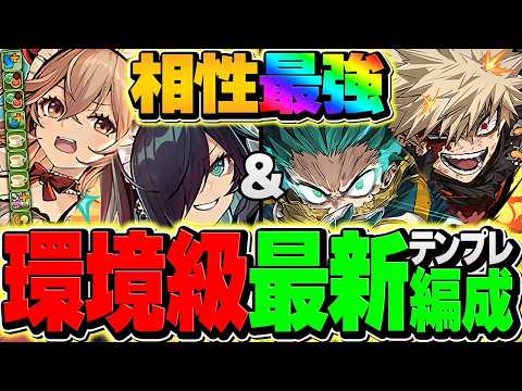 【環境最強】デク&爆豪×ヴァレリアロシェがガチでぶっ壊れでした！超高度完全無効の最強PT確定ｗｗ【パズドラ】