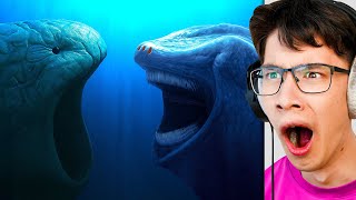 Reacting to BLOOP vs WORLD'S STRONGEST MONSTER (Animation)