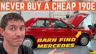 Here's Why You Should Never Buy A CHEAP Mercedes-Benz 190e