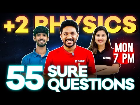 Plus Two Physics | Onam Exam 55 Sure Questions | Exam Winner Plus Two