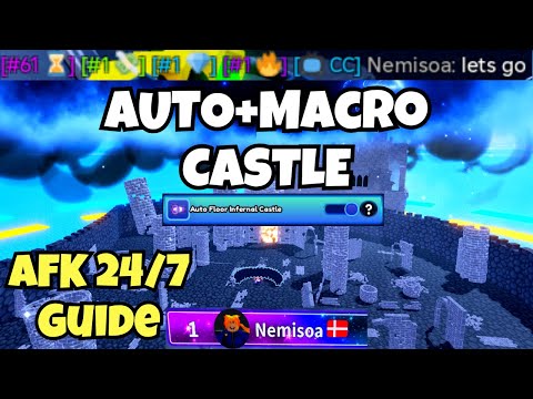 Arise Crossover - How To AFK 24/7 Infernal Castle W UgPhone/TinyTask