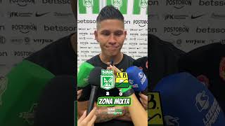 ¡JORMAN CAMPUZANO EN ZONA MIXTA! Declaraciones del volante  luego del triunfo 2-0 vs Bucaramanga