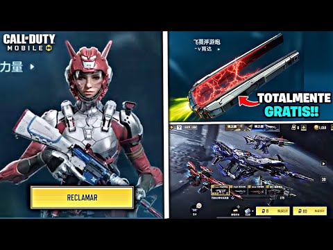 ES OFICIAL!!! ARMAS LEGENDARIA GRATIS de la COLABORACIÓN CON GUNDAM y ARMAS DE SERIES EN COD MOBILE