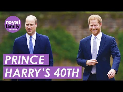 Prince Harry Receives 40th Birthday Message From the Royal Family