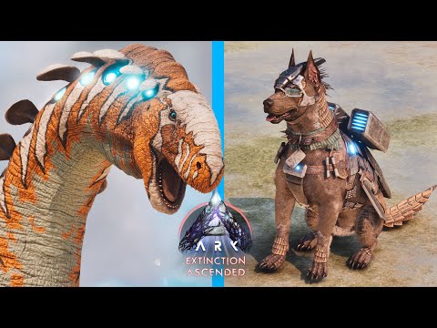 NUEVOS DINOSAURIOS DE EXTINCTION! DREADNOUGHTUS Asesino de Titanes, ARMADOGGO y más ARK Ascended