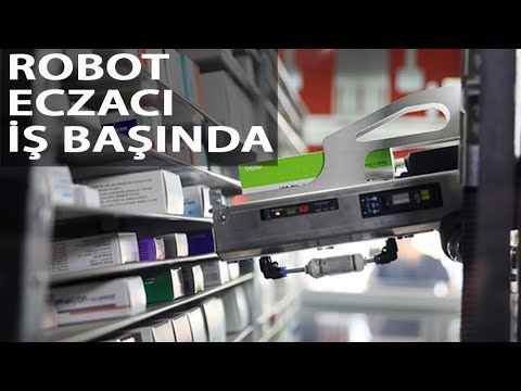‘Robot eczacı’ işbaşında