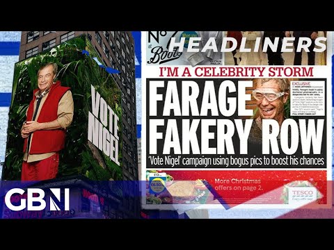 I'm A Celebrity Storm | Farage Fakery Row | Headliners