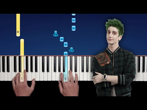 The Place To Be (ZOMBIES 4: Dawn of the Vampires) - Easy Piano Tutorial