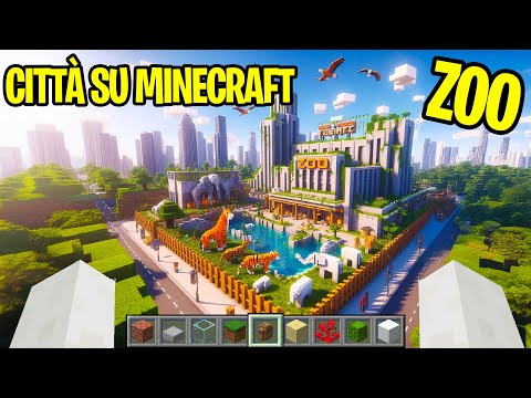 Ho Costruito Lo ZOO Nella Mia CITTÀ Su Minecraft - Ep. 8