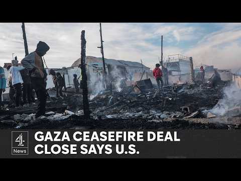 Gaza ceasefire deal reportedly close even as Israel strikes continue