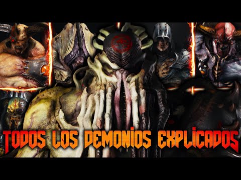 TODOS LOS DEMONIOS DE DOOM THE DARK AGES EXPLICADOS - MaxiLunaPMY