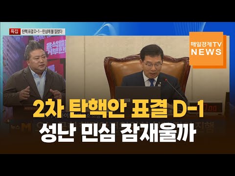 [특집 이슈&피플] 대통령 2차 탄핵안 표결 D 1…들끓는 민심 가라앉을까 배종찬 / 인사이트K연구소 소장