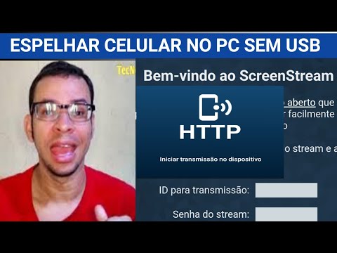 Aplicativo Para Espelhar a Tela do  Celular no computador sem  Cabo USB-C 2024 !!