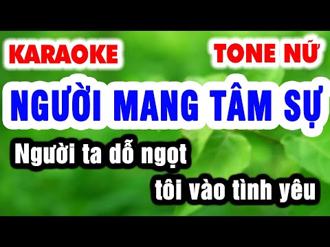 Karaoke NGƯỜI MANG TÂM SỰ Tone Nữ – Rumba Hi-end | Nhạc Sống Organ 9669