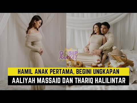 Hamil Anak Pertama, Begini Ungkapan Aaliyah Massaid dan Thariq Halilintar - Gosip Artis Hari ini