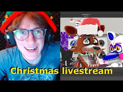 Animating FNAF SFM Baby Foxy SFM Christmas! - Source Filmmaker Five Nights at Freddy's Livestream