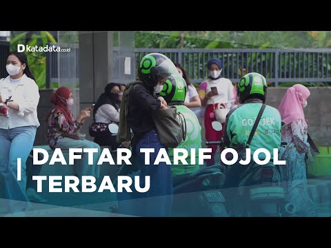 Kemenhub Naikkan Tarif Ojol, Berlaku 10 September 2022 | Katadata Indonesia