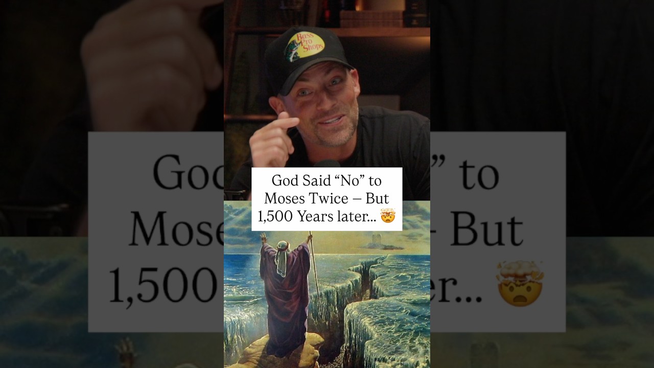God Said “No” to Moses Twice — But 1,500 Years Later 🤯