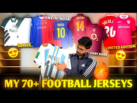 My Football Jersey Collection 70+ Rare, Limited Editions Signed Jerseys : 2024-25