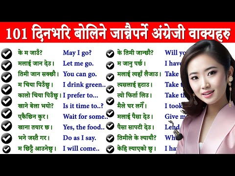 छिट्टै अंग्रेजी बोल्न जान्नैपर्ने कुरा Spoken English English Speaking course How to learn English