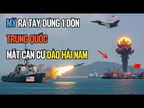 Quân Cảm Tử Mỹ đột kích đảo Hải Nam Trung Quốc, 5h tử chiến liệu kho vũ khí hạt nhân có bị đánh sập?