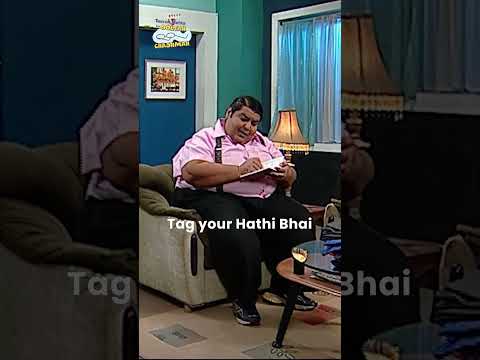 Tag your Hathi Bhai!#trending #funny #shorts #tmkoc #jethalal #tmkocmemes #ipl
