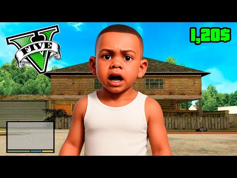 Jugando como FRANKLIN de NIÑO en GTA 5