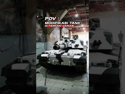 POV : MODIFIKASI TANK DI FERRARI VARIASI