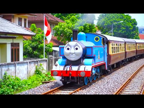 NAIK KERETA WARNA WARNI - LAGU ANAK INDONESIA
