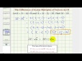 Vector Operations and Properties