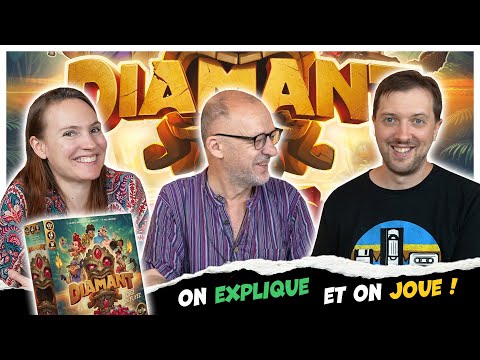 Diamant, on explique et on joue avec Bruno Faidutti