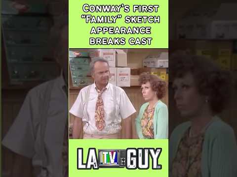 Conway cracks the cast in his first "Family" appearance!