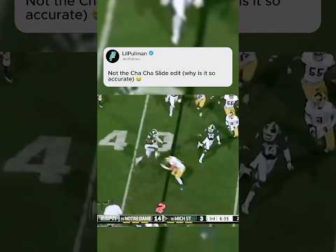 NFL Cha Cha Slice Edit 😂 Absolute genius 😂💡🏈