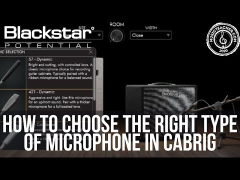 How to Choose the Right Type of Microphone in CabRig | Blackstar Potential Lessons