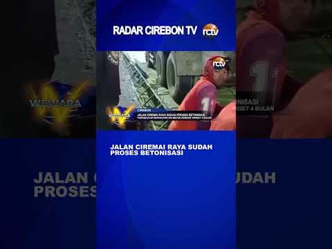 Jalan Ciremai Raya Sudah Proses Betonisasi
