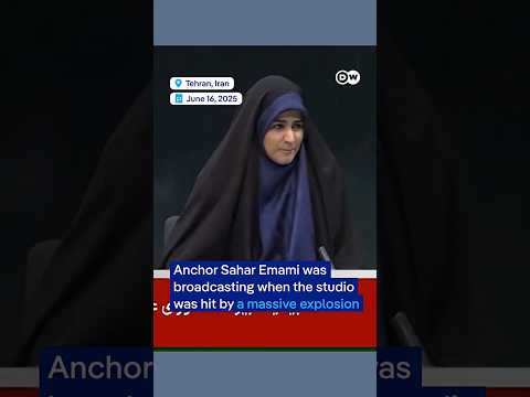 Israel strikes Iranian state TV | DW News