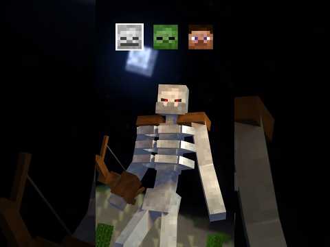 Skeleton x Zombie x Steve EVOLUTION - Funny Animation