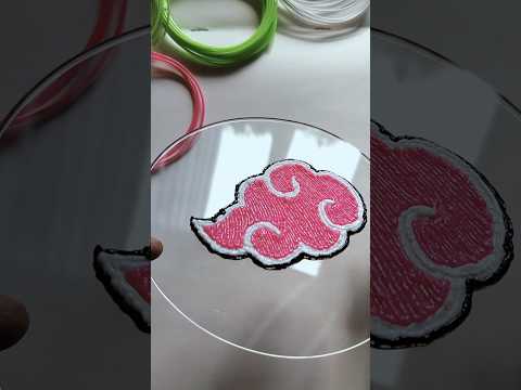 I Made Naruto’s Akatsuki Cloud with 3D Pen 😱🔥