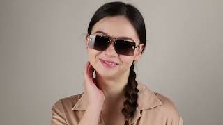 Versace VE2245 10028G Pilot Gold Sunglasses | SmartBuyGlasses Canada