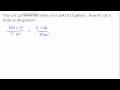 Proportions and Dimensional Analysis Challenge